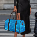 Blue Water Surface Print Duffle Bag