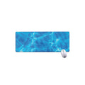 Blue Water Surface Print Extended Mouse Pad