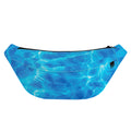 Blue Water Surface Print Fanny Pack
