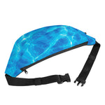 Blue Water Surface Print Fanny Pack
