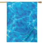 Blue Water Surface Print House Flag
