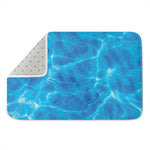 Blue Water Surface Print Indoor Door Mat