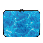 Blue Water Surface Print Laptop Sleeve