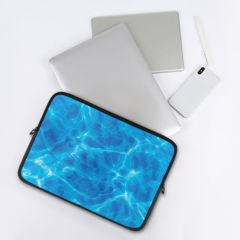 Blue Water Surface Print Laptop Sleeve