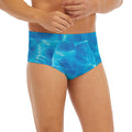 Blue Water Surface Print Men's Briefs