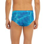 Blue Water Surface Print Men's Briefs