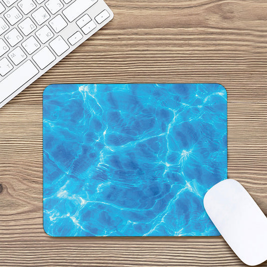 Blue Water Surface Print Mouse Pad