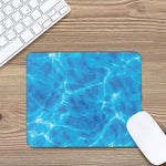 Blue Water Surface Print Mouse Pad