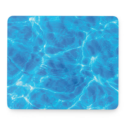Blue Water Surface Print Mouse Pad