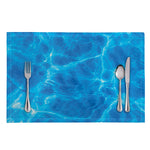 Blue Water Surface Print Placemat