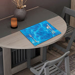 Blue Water Surface Print Placemat