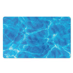 Blue Water Surface Print Polyester Doormat