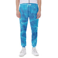 Blue Water Surface Print Joggers