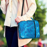 Blue Water Surface Print Shoulder Strap Bible Bag