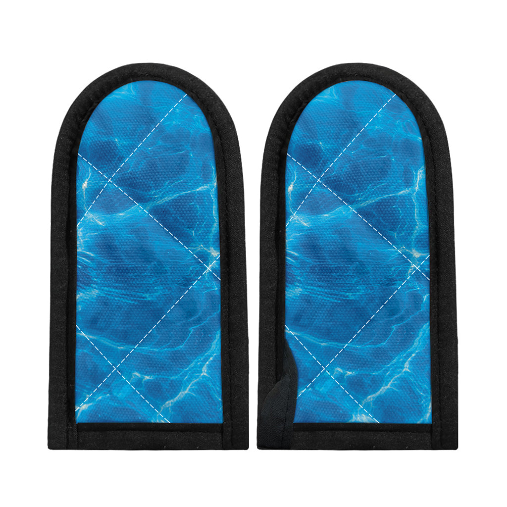 Blue Water Surface Print Skillet Handle Cover
