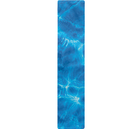 Blue Water Surface Print Table Runner
