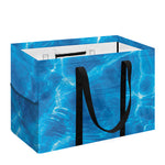 Blue Water Surface Print Utility Tote Bag