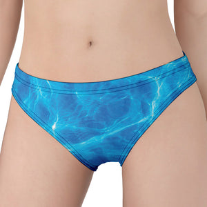 Blue Water Surface Print Women's Panties