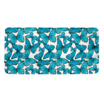 Blue Watercolor Butterfly Pattern Print Towel