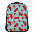 Blue Watermelon Pieces Pattern Print Casual Backpack