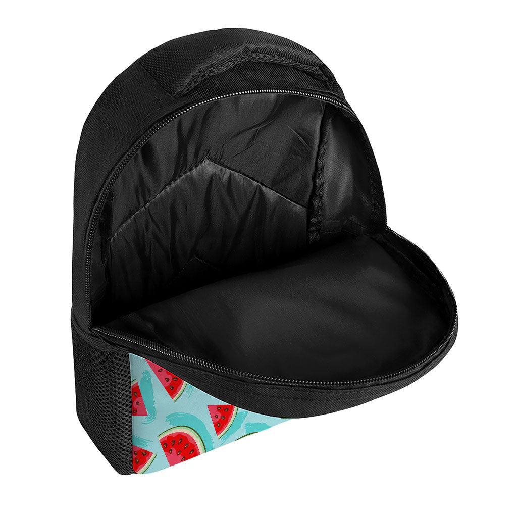 Blue Watermelon Pieces Pattern Print Casual Backpack
