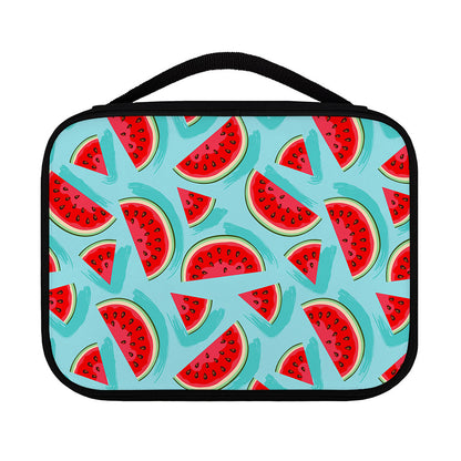 Blue Watermelon Pieces Pattern Print Classic Bible Case