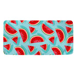 Blue Watermelon Pieces Pattern Print Towel
