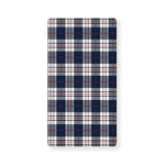 Blue White And Red Tartan Pattern Print Baby Crib Sheet