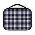Blue White And Red Tartan Pattern Print Classic Bible Case
