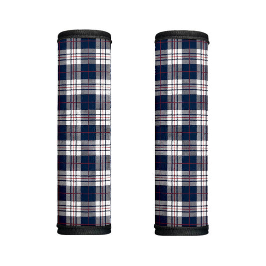 Blue White And Red Tartan Pattern Print Handle Covers