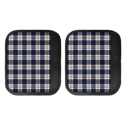 Blue White And Red Tartan Pattern Print Handle Covers