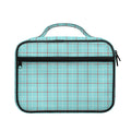Blue White And Red Tattersall Print Briefcase Bible Bag