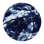 Blue Winter Mandala Print Basketball