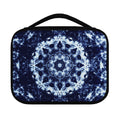 Blue Winter Mandala Print Classic Bible Case