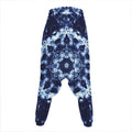 Blue Winter Mandala Print Hammer Pants