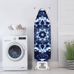 Blue Winter Mandala Print Ironing Board Cover