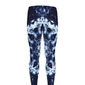 Blue Winter Mandala Print Men's Leggings