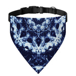 Blue Winter Mandala Print Over The Collar Dog Bandana