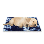 Blue Winter Mandala Print Pet Cooling Mat Cover