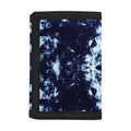 Blue Winter Mandala Print Trifold Wallet