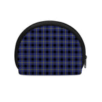 Blue Yellow And Black Plaid Print Coin Purse