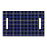 Blue Yellow And Black Plaid Print Golf Cart Seat Cover