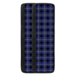 Blue Yellow And Black Plaid Print Refrigerator Handle Covers