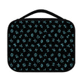 Blue Zodiac Symbols Pattern Print Classic Bible Case