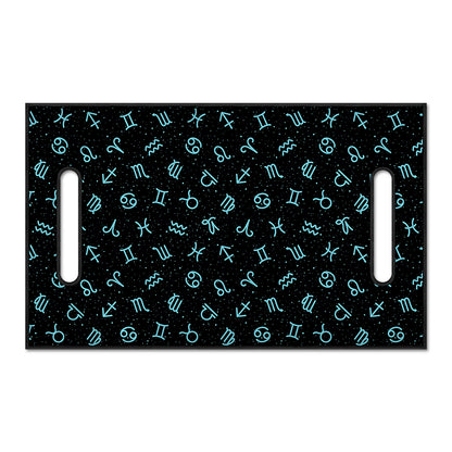 Blue Zodiac Symbols Pattern Print Golf Cart Seat Cover