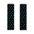 Blue Zodiac Symbols Pattern Print Handle Covers