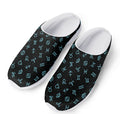 Blue Zodiac Symbols Pattern Print Mesh Casual Shoes