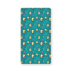Blue Zombie Pattern Print Baby Crib Sheet