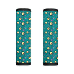 Blue Zombie Pattern Print Handle Covers