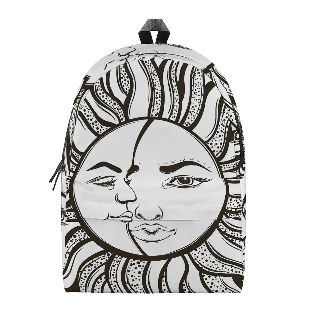 Bohemian Celestial Sun And Moon Print Backpack